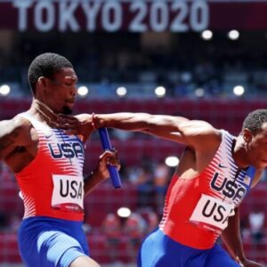 US athletics men's relay team Tokyo Olympics
